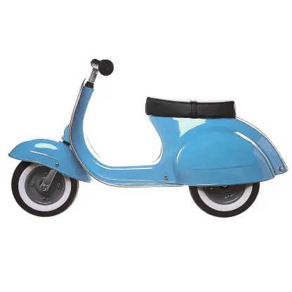 Eurekakids-{product-vendor}-Ambosstoys PRIMO 經典復古造型滑步車 - 天空藍 (BABY BLUE)