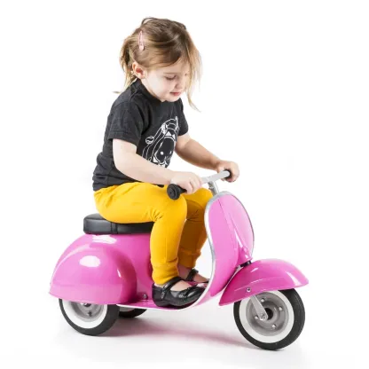 Eurekakids-{product-vendor}-Ambosstoys PRIMO 經典復古造型滑步車 - 迷人粉 (PINK)