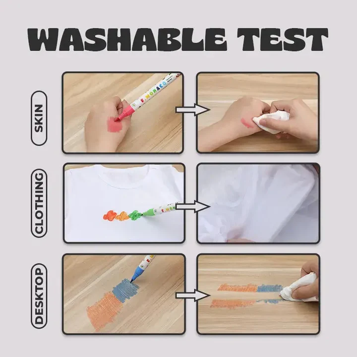 Flower Monaco Markers 兒童彩色筆 (24色)