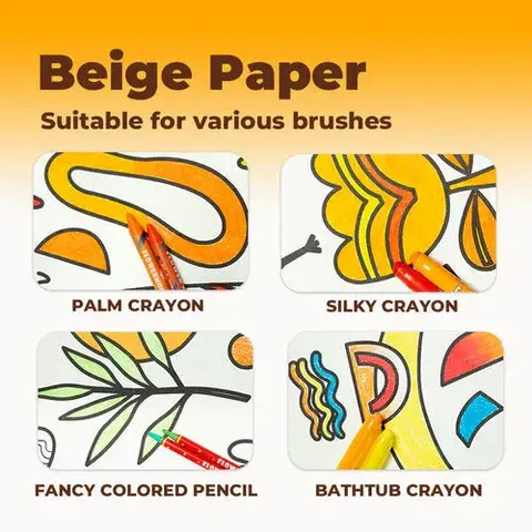 Flower Monaco Coloring Rolling 創意塗鴉畫卷 (5米) - 大自然