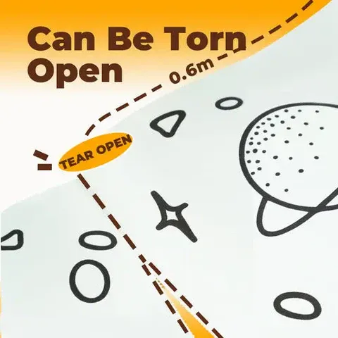 Flower Monaco Coloring Rolling 創意塗鴉畫卷 (5米) - 大自然