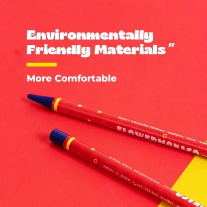 Flower Monaco Colored Pencils 兒童彩色鉛筆 (24色)