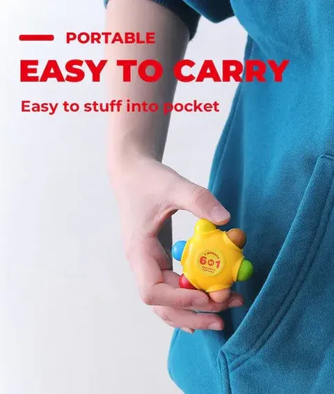 Flower Monaco pocket crayons 兒童便攜蠟筆套裝 - 11色 (3歲以上) 筆身短粗，適合幼兒手型