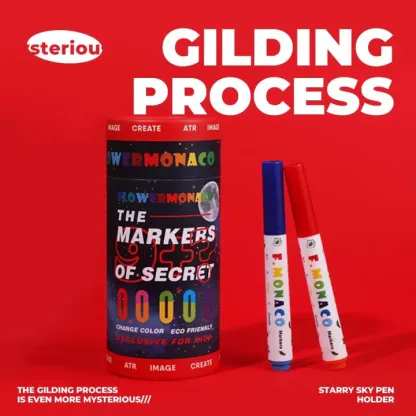 Flower Monaco The Markers of Secret 兒童彩色筆 - 神奇的變色魔法 (9+2色)