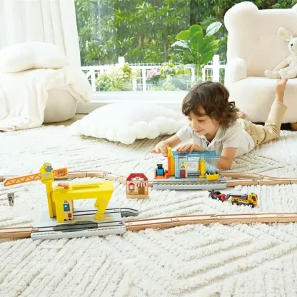 Hape Repair & Wash Station 火車軌道車輛洗修站 (3-8歲) \\NEW//