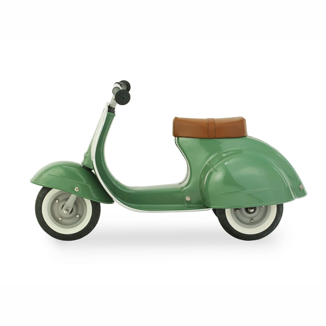 Ambosstoys PRIMO 經典復古造型滑步車 -  橄欖綠 (GREEN)-Ambosstoys-Eurekakids