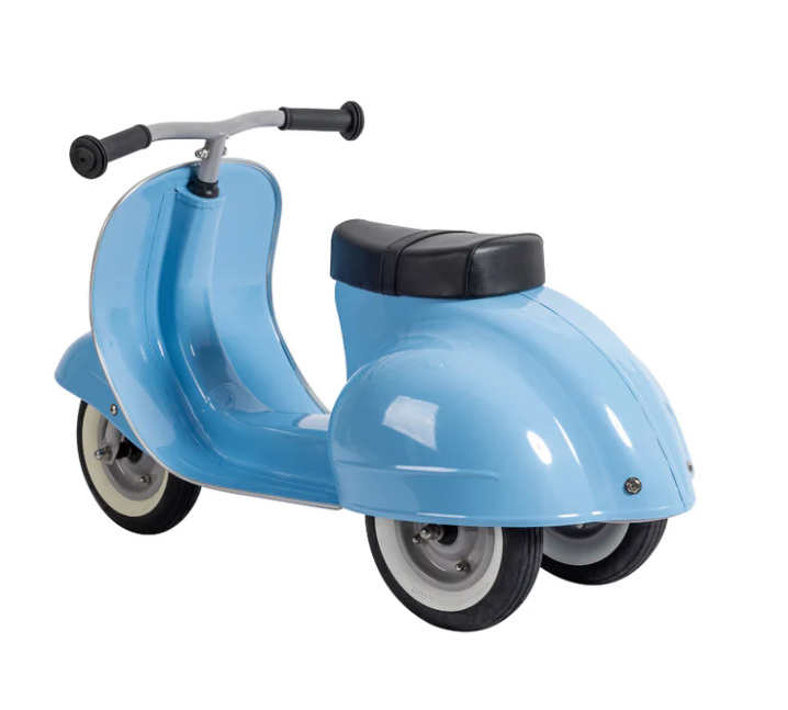 Ambosstoys PRIMO 經典復古造型滑步車 - 天空藍 (BABY BLUE)-Ambosstoys-Eurekakids