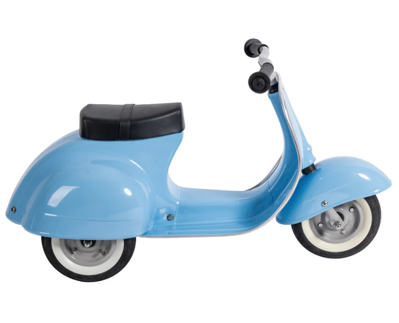 Ambosstoys PRIMO 經典復古造型滑步車 - 天空藍 (BABY BLUE)-Ambosstoys-Eurekakids