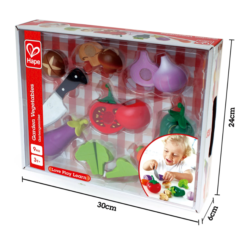 田園蔬菜切切樂-HAPE-Eurekakids