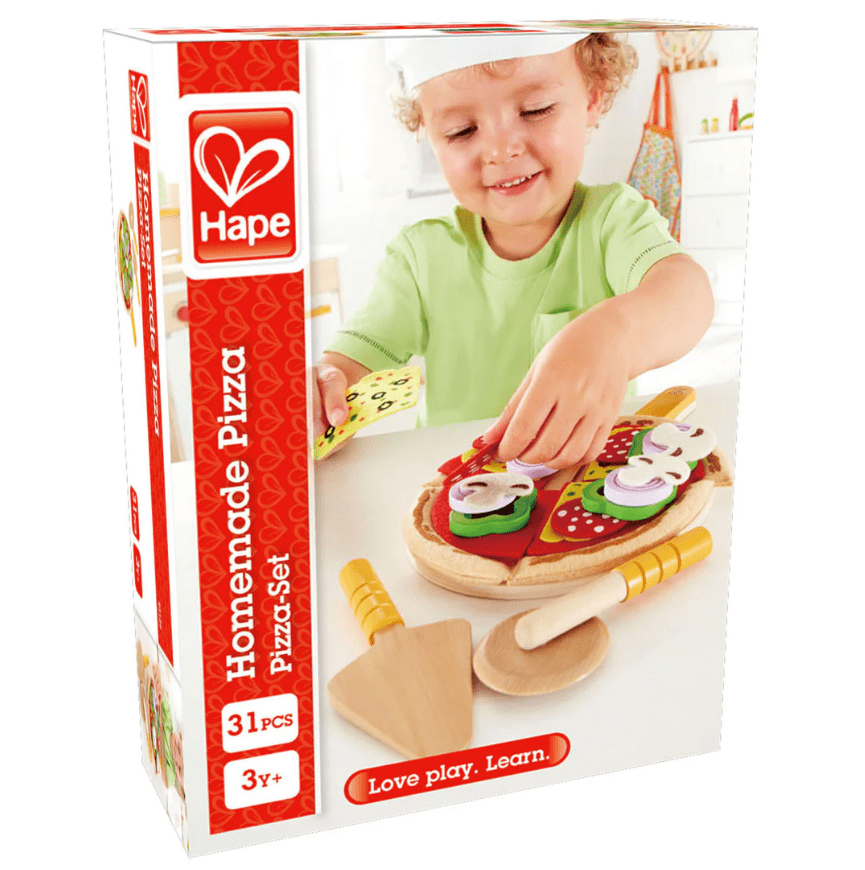 自製披薩廚房玩具-HAPE-Eurekakids