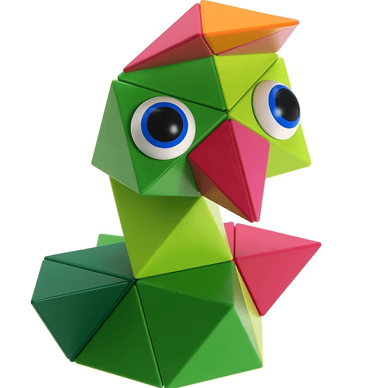 磁吸積木 綠野迷踪系列 (高階版-36組件)-Trido-Eurekakids