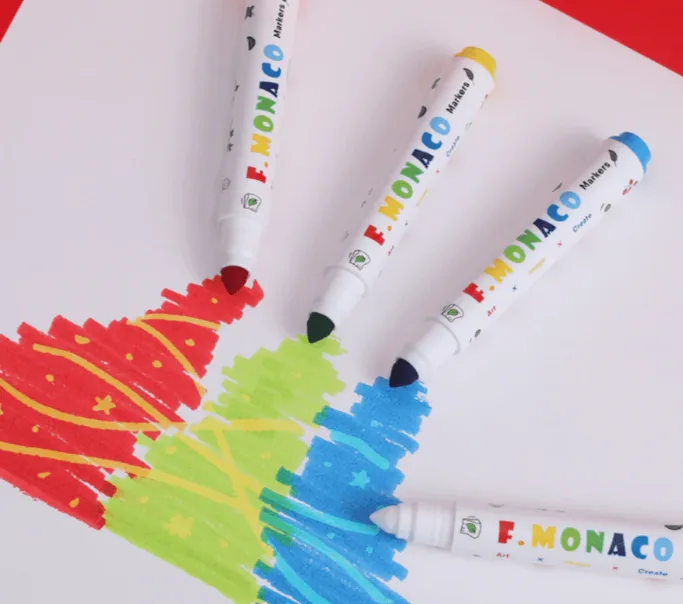 兒童星空彩繪變色筆9+1 | The Markers of Secret 9+1-Flower Monaco-Eurekakids
