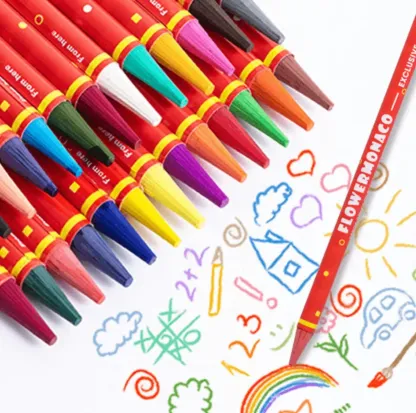 Eurekakids-{product-vendor}-彩色鉛筆24色 | Fancy Colored Pencils (24 colour)