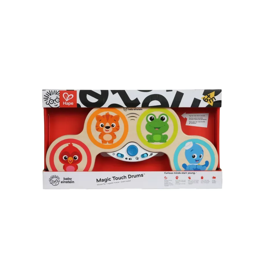 Kids II Magic Touch Drums 魔法觸摸鼓-Hape-Eurekakids