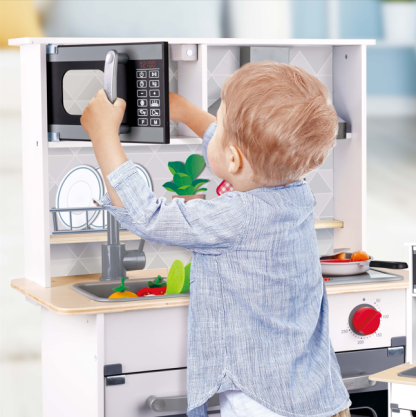 Hape 超級廚房玩具組合 | 學習目標 | 社交與情緒管理 | 4-5 歲