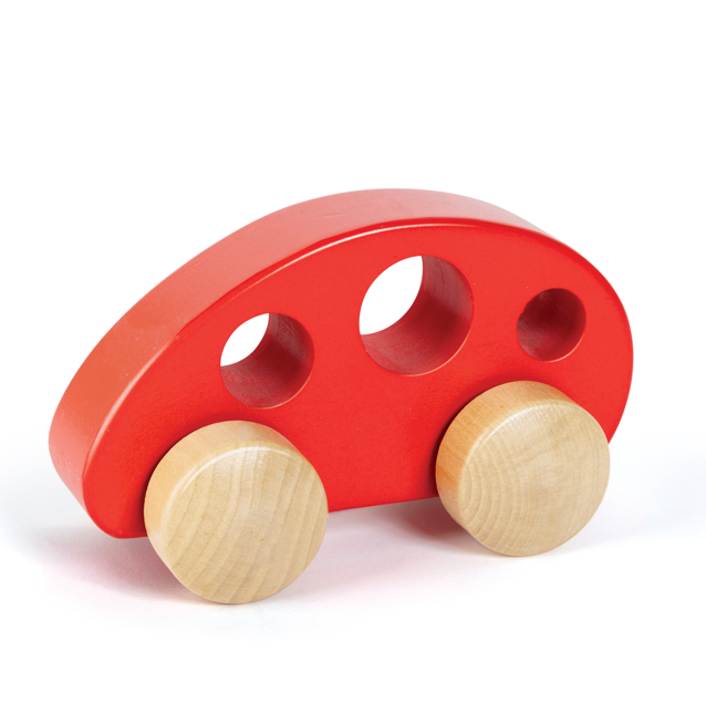 Hape 紅色小篷車 | | 學習目標 | 創意與想像力 | 2-3 歲