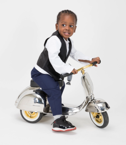 Ambosstoys PRIMO 兒童 平衡車 DELUXE 不鏽鋼 (限量版) | 幼兒到 5 歲的完美禮物