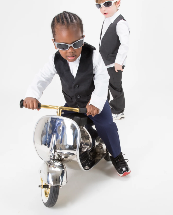 Ambosstoys PRIMO 兒童 平衡車 DELUXE 不鏽鋼 (限量版) | 幼兒到 5 歲的完美禮物