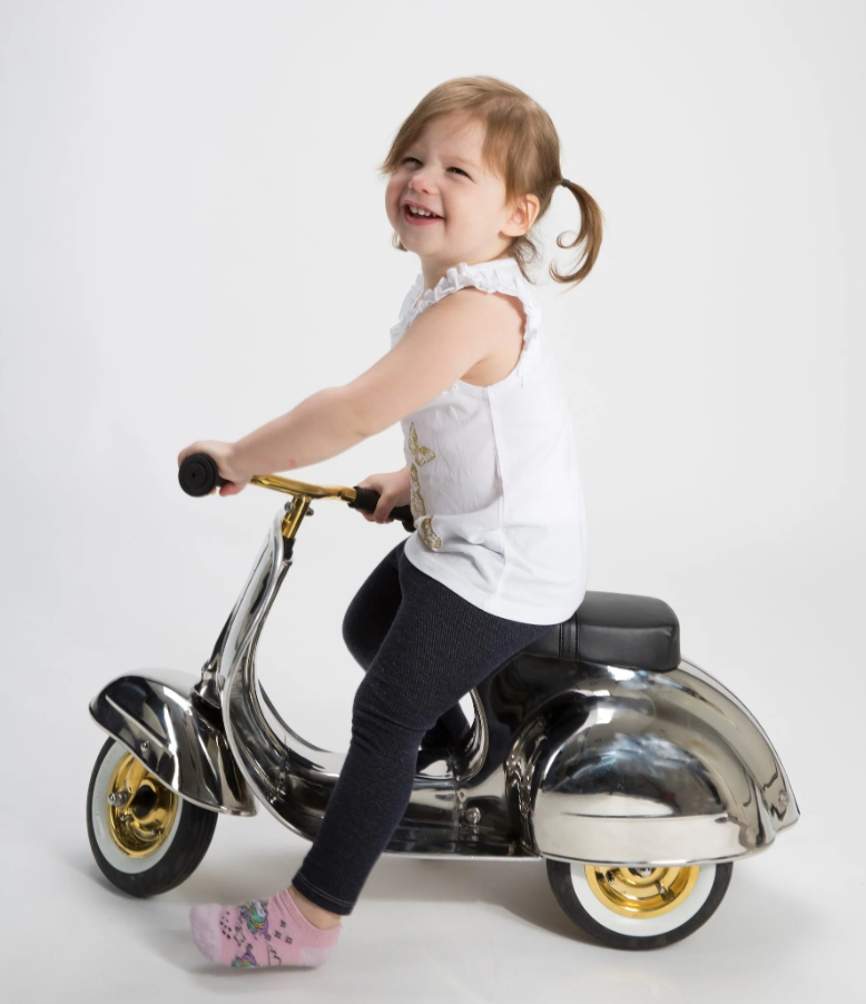 Ambosstoys PRIMO 兒童 平衡車 DELUXE 不鏽鋼 (限量版) | 幼兒到 5 歲的完美禮物