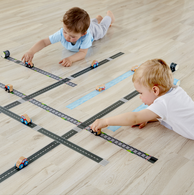 Hape 卷貼軌道小火車 | STEAM | S小小科學家 | 2-3 歲 (new)