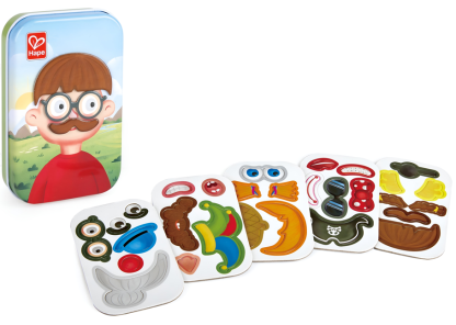 朋友透過磁性配件組合培養創意思維和小手肌訓練