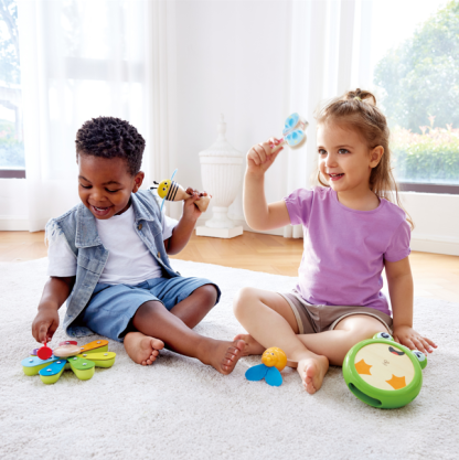 幼稚園音樂教具，多件打擊樂器適合團體音樂活動