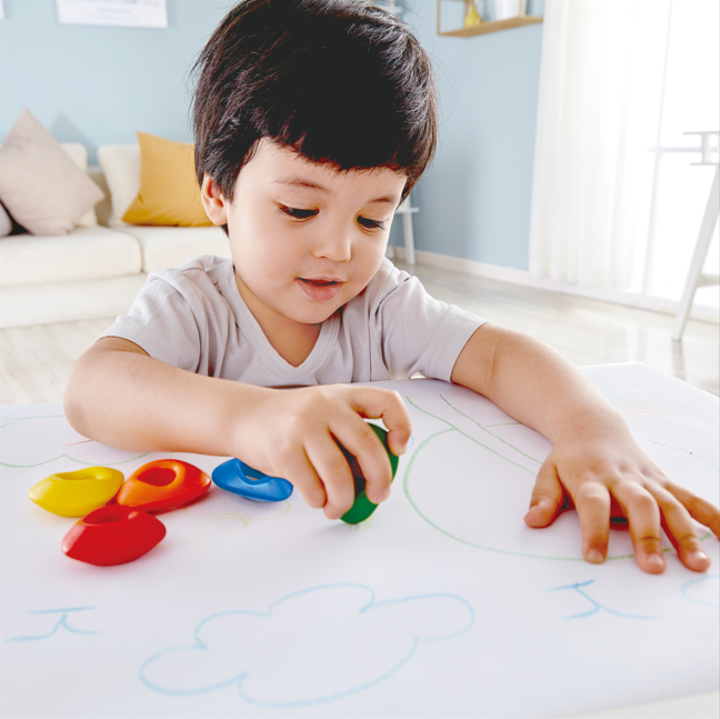 Hape 易握蠟筆 | STEAM 玩具丨創意藝術家 丨2-3 歲 (new)
