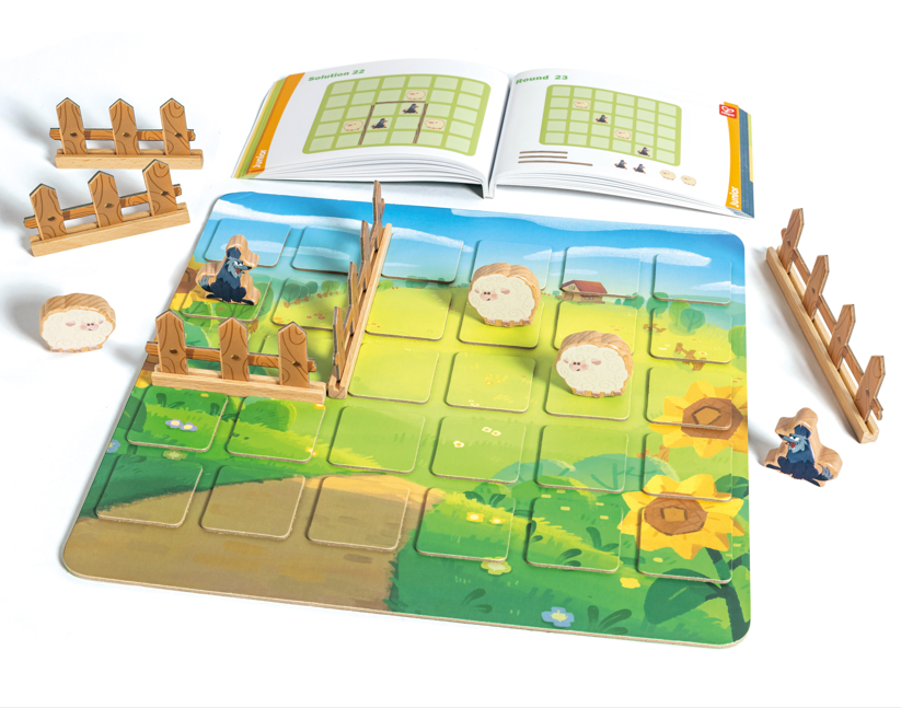 Hape 羊羊保衛戰丨 STEAM 玩具丨 數學小天才丨 5-6 歲