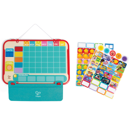 Hape 好習慣小英雄獎勵表 | 蒙特梭利丨自理小達人丨3-6 歲