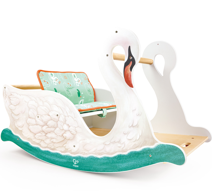 Hape 二合一天鵝座椅丨發展技能丨大肌肉動作 |  6-36個月