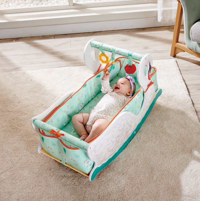 Hape 二合一天鵝座椅丨發展技能丨大肌肉動作 |  6-36個月