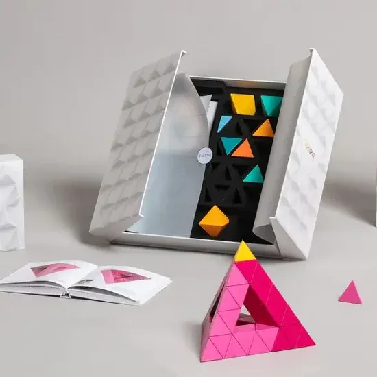 Trido Jungle 藝術 3D 磁性積木 (熾焰飛芒系列 高階版 - 36件套) STEM 玩具 | 所有面均可連接，無毒且通過 CE 認證 | 適合 3 歲以上兒童 🔥八折優惠 20%🔥