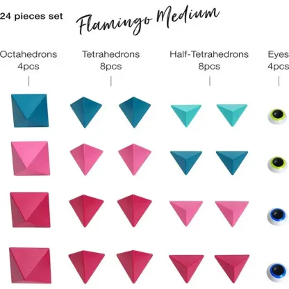 磁吸積木 熾焰飛芒系列  (進階版-24組件)