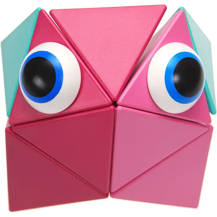 磁吸積木 熾焰飛芒系列   (基礎版-12組件)