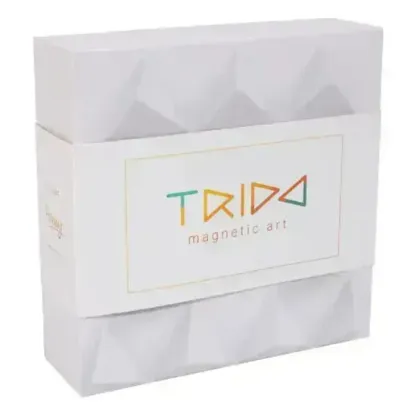 Trido Laguna 藝術 3D 磁性積木 (瀚海流光系列 基礎版 - 12件套) STEM 玩具 | 所有面均可連接，無毒且通過 CE 認證 | 適合 3 歲以上兒童 🔥八折優惠 20%🔥