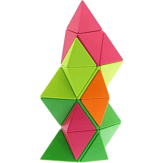 Trido Jungle 藝術 3D 磁性積木 (綠野迷踪系列 進階版 - 24件套) STEM 玩具 | 所有面均可連接，無毒且通過 CE 認證 | 適合 3 歲以上兒童 🔥八折優惠 20%🔥