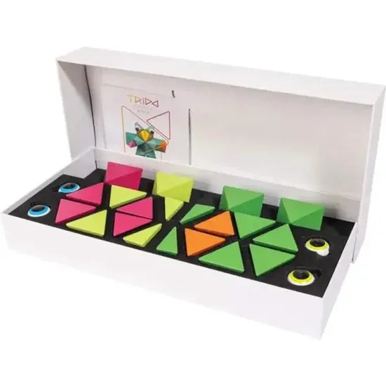 Trido Jungle 藝術 3D 磁性積木 (綠野迷踪系列 進階版 - 24件套) STEM 玩具 | 所有面均可連接，無毒且通過 CE 認證 | 適合 3 歲以上兒童 🔥八折優惠 20%🔥