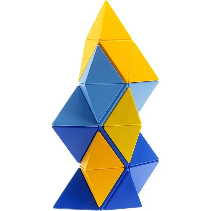 Trido Sky 藝術 3D 磁性積木 (仲夏晴空系列 進階版 - 24件套) STEM 玩具 | 所有面均可連接，無毒且通過 CE 認證 | 適合 3 歲以上兒童 🔥八折優惠 20%🔥