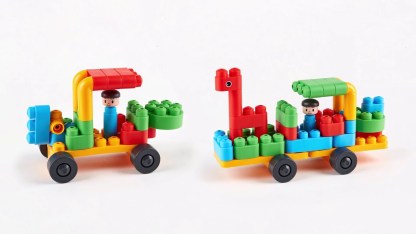 動物園管理車積木套裝