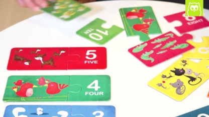 Eurekakids 益智拼圖 - 數字 (2至7歲)