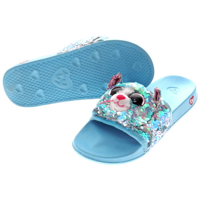 閃片藍色貓妙妙涼鞋 - S-TY-Eurekakids