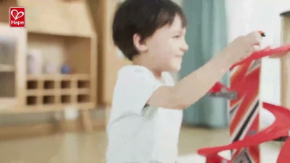 Hape Gearhead Stunt Garage 旋風競速立體賽道 (3-10Y)