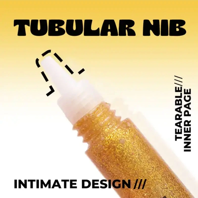 Flower Monaco | 8color glitter glue 八色閃粉彩 | 3歲以上