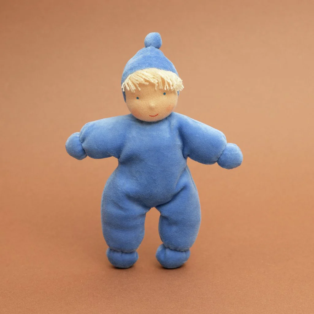 Käthe Kruse WALDORF RAINBOW - BABY BLUE (0 months and up)