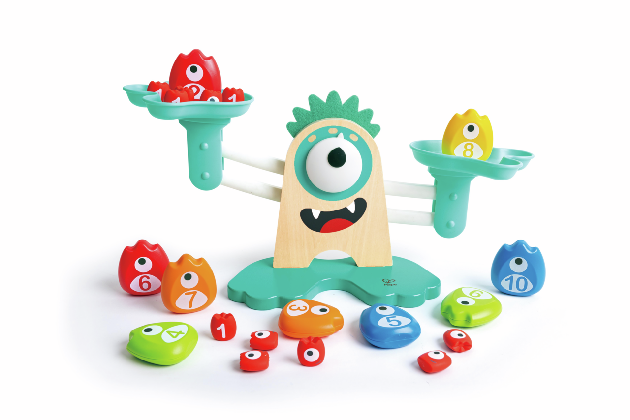 Hape 大眼怪數學天平 - 介紹基本的數學概念 (3-6歲)