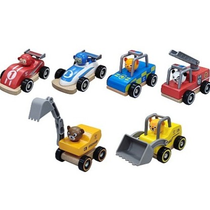 Hape 動物司機玩具車 | 發展技能 | 精細動作 | 2-3 歲 (new)