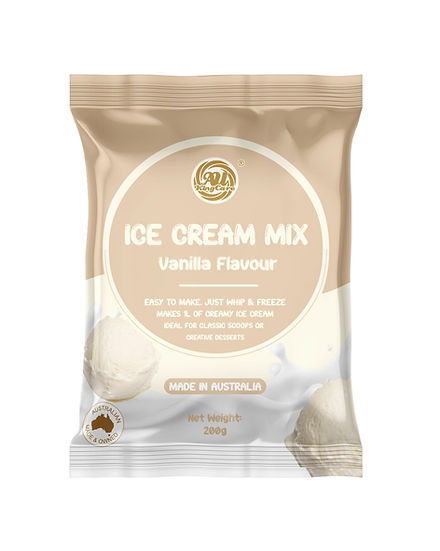 Au KingCare Homemade Ice Cream Powder 200g*4 Packs / 4L