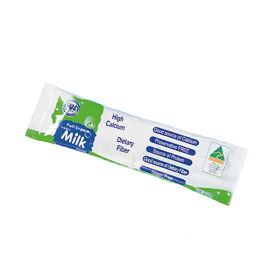 AU KingCare Full Cream Instant Milk Powder with Inulin 480g/bag; 30g/packet