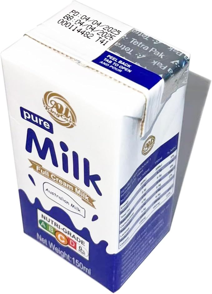 Au Kingcare Pure Full Cream Milk 150ml*32box/carton 