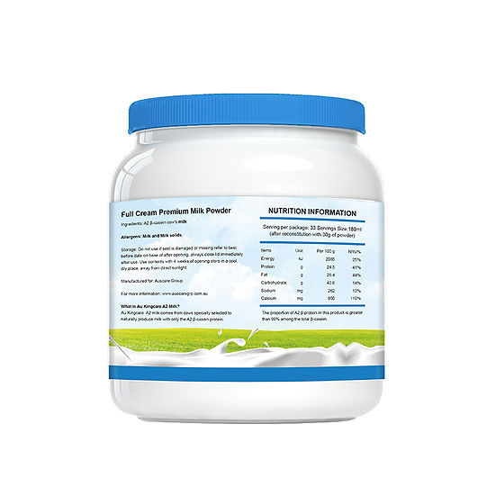 AU KingCare A2 β-Casein Full Cream Premium Milk Powder